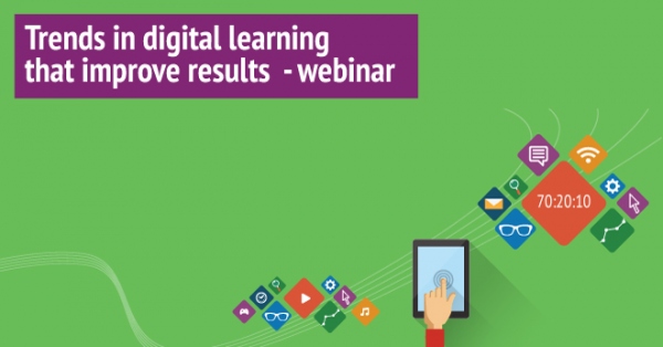 Webinar Trends in Digital Learning blog